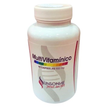Complejo multivitaminico y mineral Sunsonne 90 caps